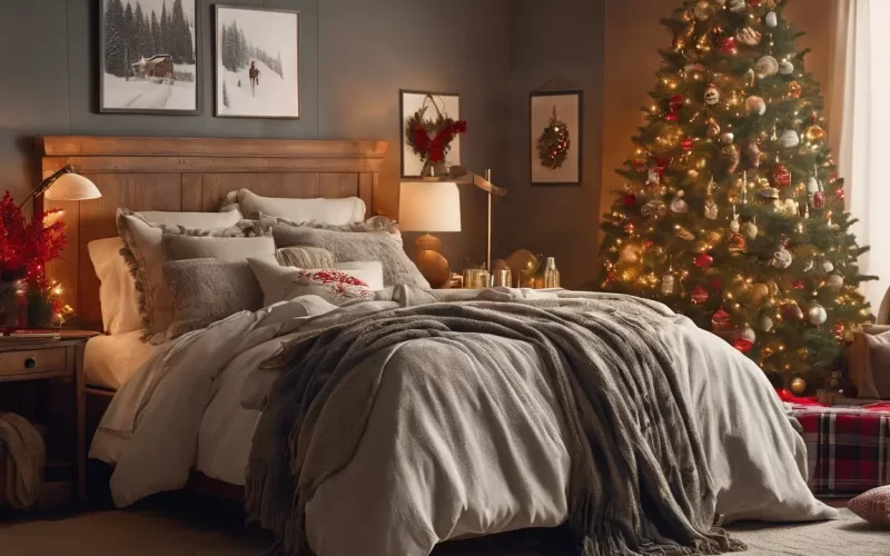 Dressing The Bed For The Holidays: Part 1